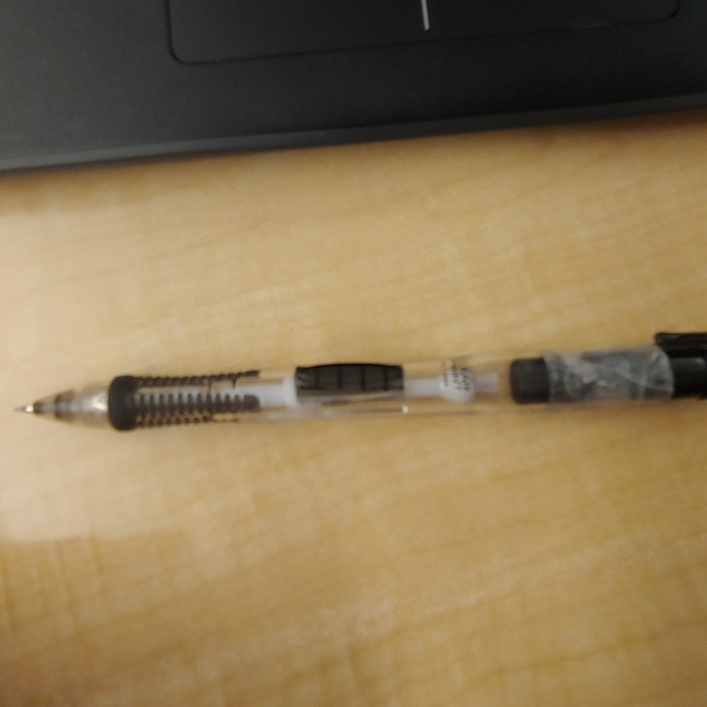 slightly broken boujee pencil